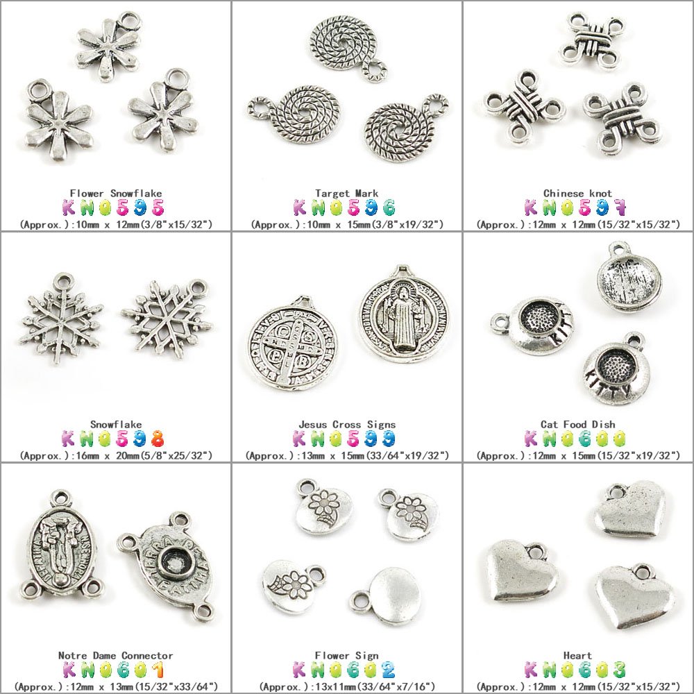 Wholesale Jewelry Making Charms & Pendant Findings - Loose Beads & Beading Supplies for DIY Craft Projects - Perfect for Necklaces, Bracelets, and Earrings