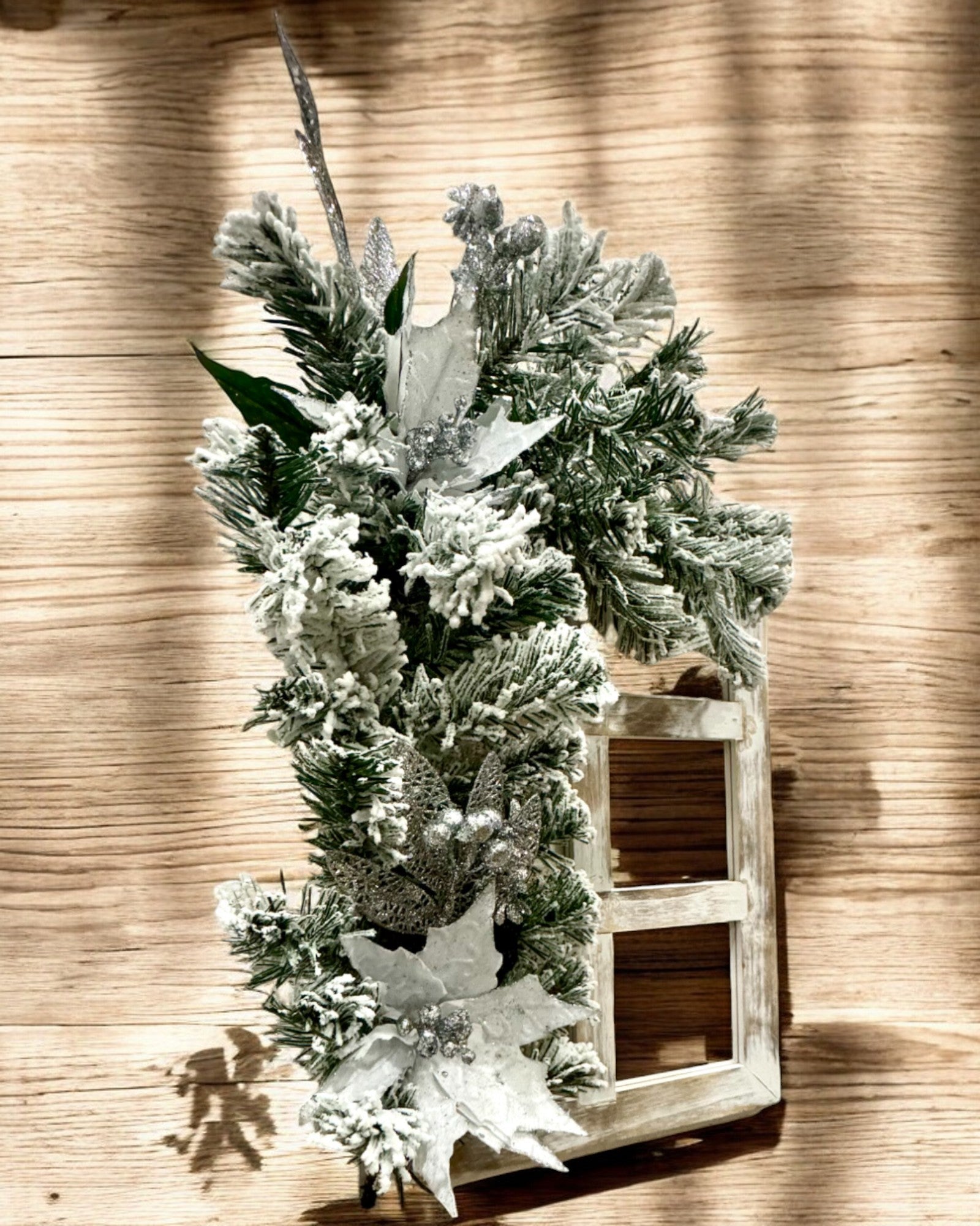 2-Piece Holiday Decorative Frames - Winter Glow - Custom Engraving for Personalized Gifts | Perfect for Christmas Decor, Home Accents & Thoughtful Presents