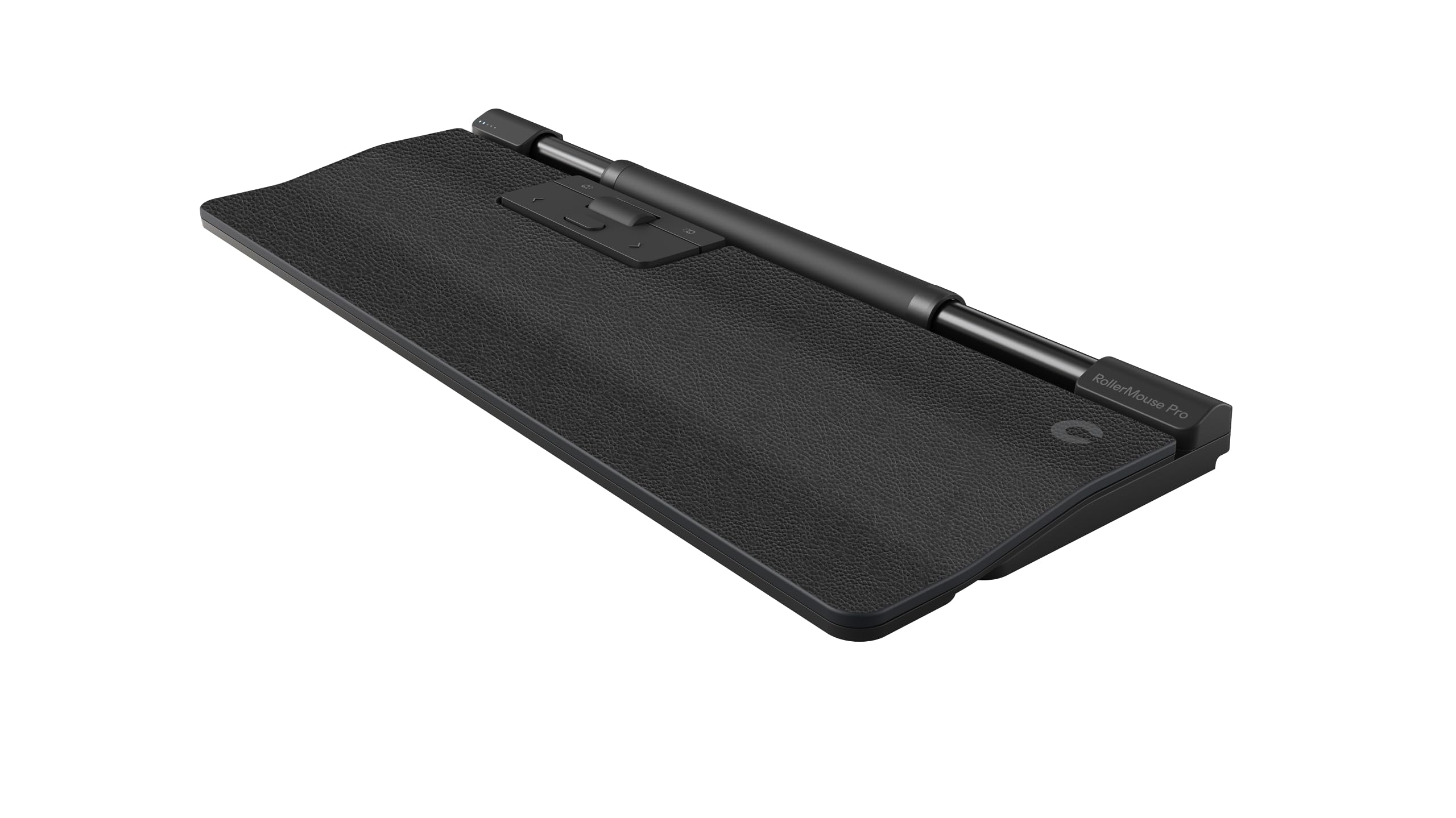 Contour Design Roller Mouse Pro - Wireless Ergonomic Computer Mouse for Laptop & Desktop with Programmable Buttons, Plug & Play - Mac & PC Compatible (Vegan Leather) - Perfect for Office Work, Graphic Design & Long Computing Sessions