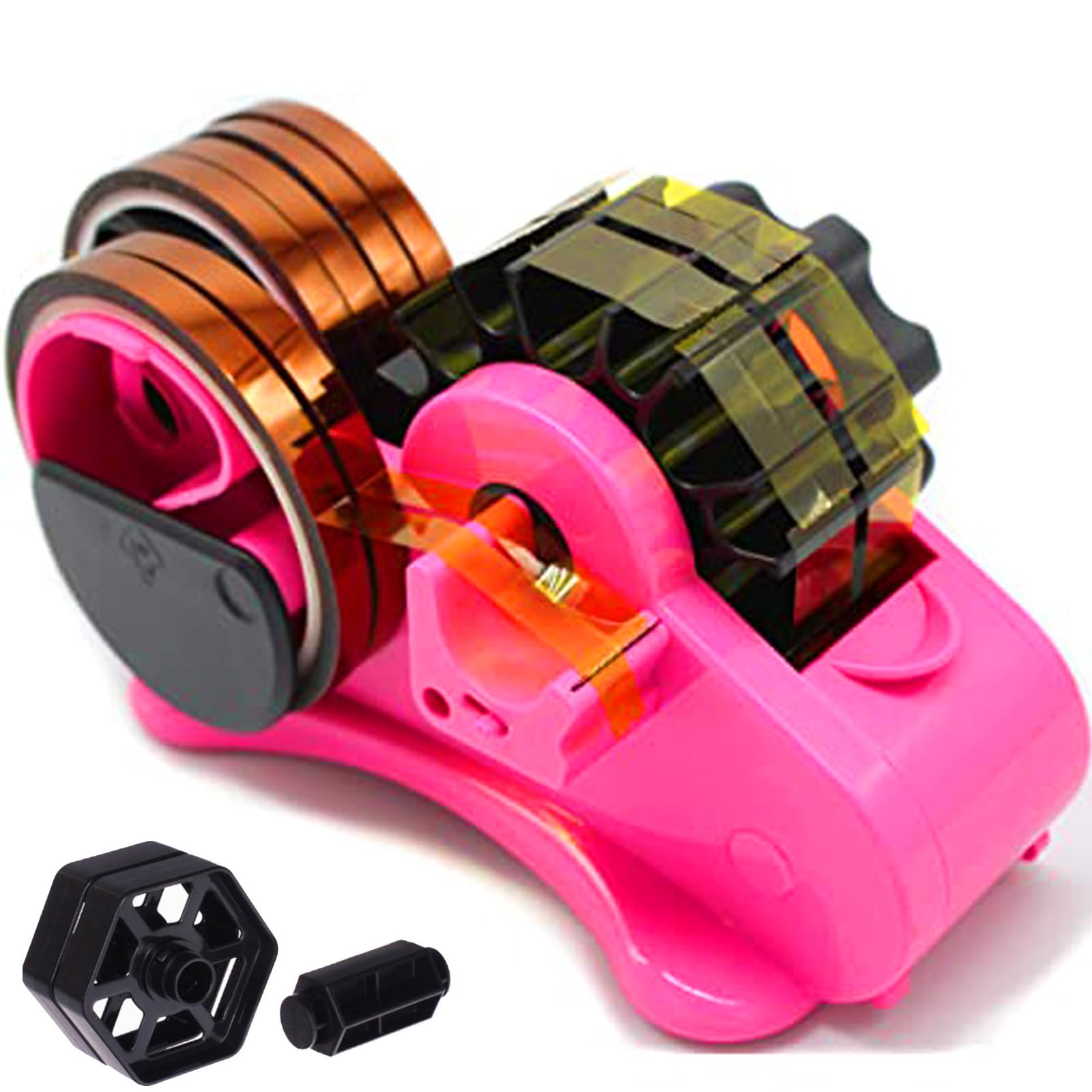 Pink Semi-Automatic Heat Tape Dispenser for Sublimation - 1
