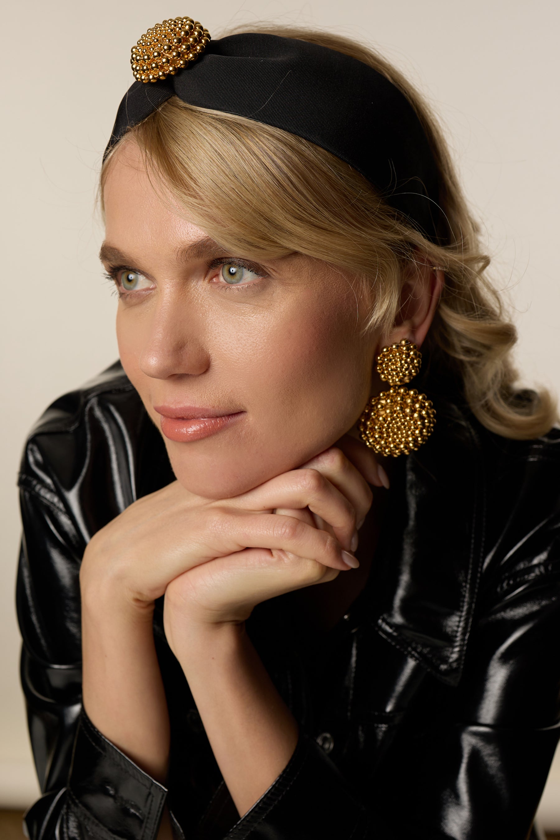 Zoe Ball Chain Drop Earrings for Women - Elegant Dangling Jewelry for Parties, Weddings & Everyday Wear