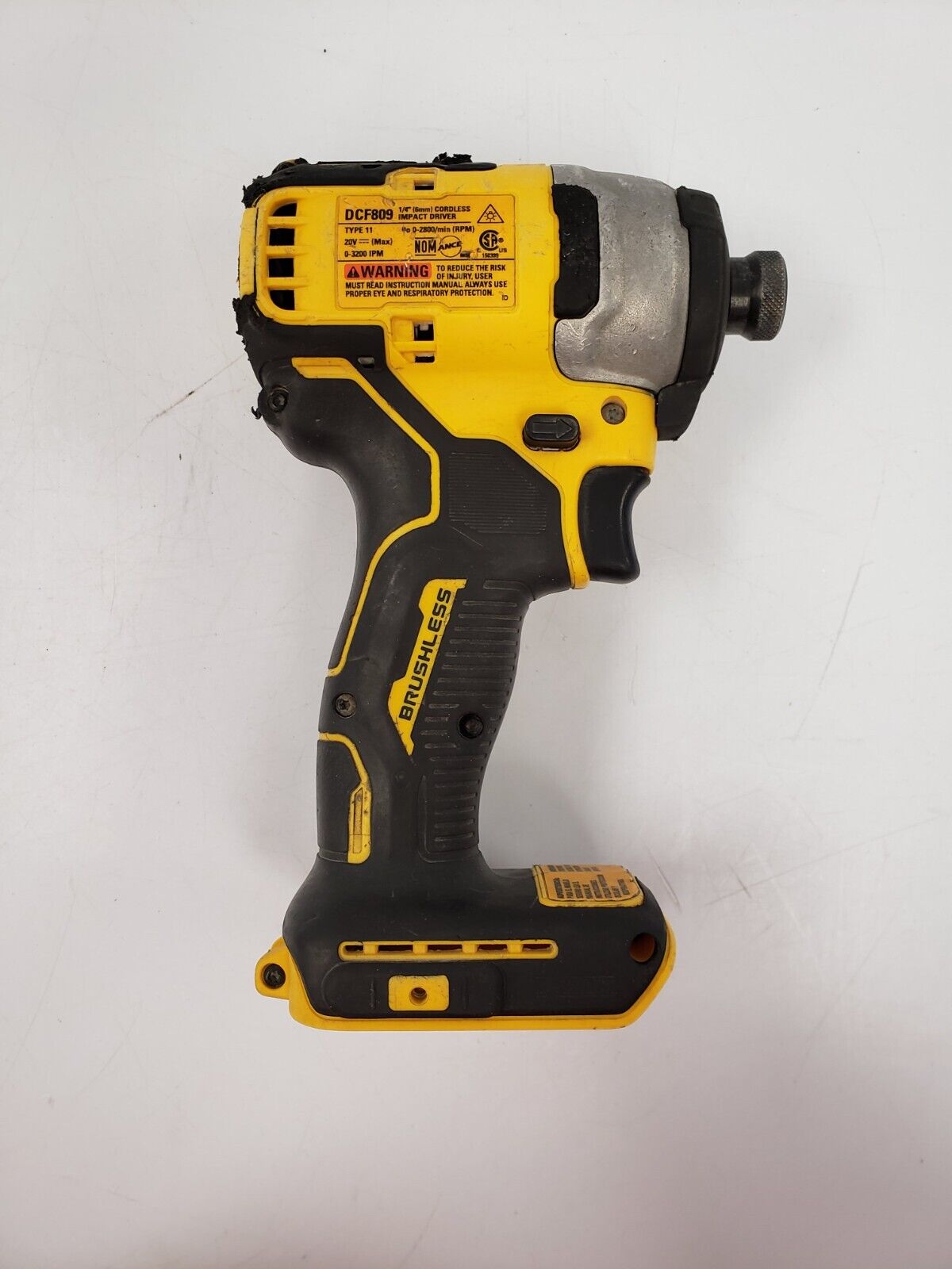 DEWALT DCF809 1/4 Inch 20V MAX Cordless Impact Driver Kit - Powerful & Compact for DIY Projects, Construction, and Home Repairs