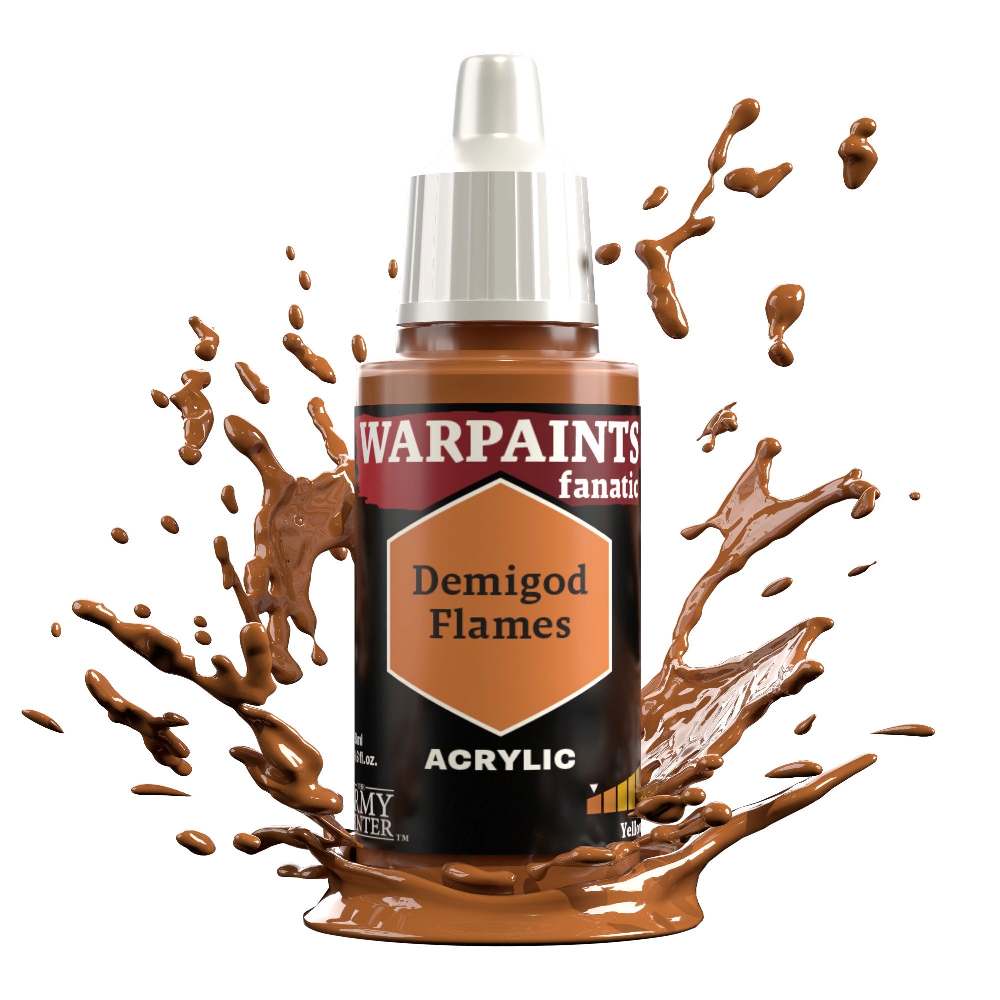 Warpaints Fanatic: Demigod Flames - Premium Fantasy Face Paint for Cosplay, Halloween & Live Action Role Playing (LARP) - Perfect for Conventions, Themed Parties & Costume Events