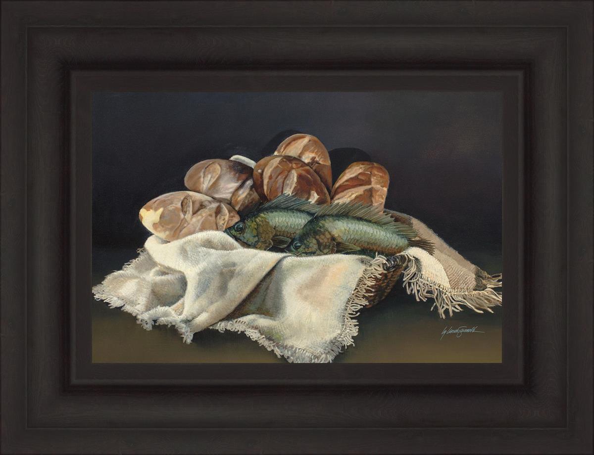 Five Loaves Two Fishes - Biblical Christian T-Shirt for Men & Women - Perfect for Church, Bible Study & Faith-Based Events