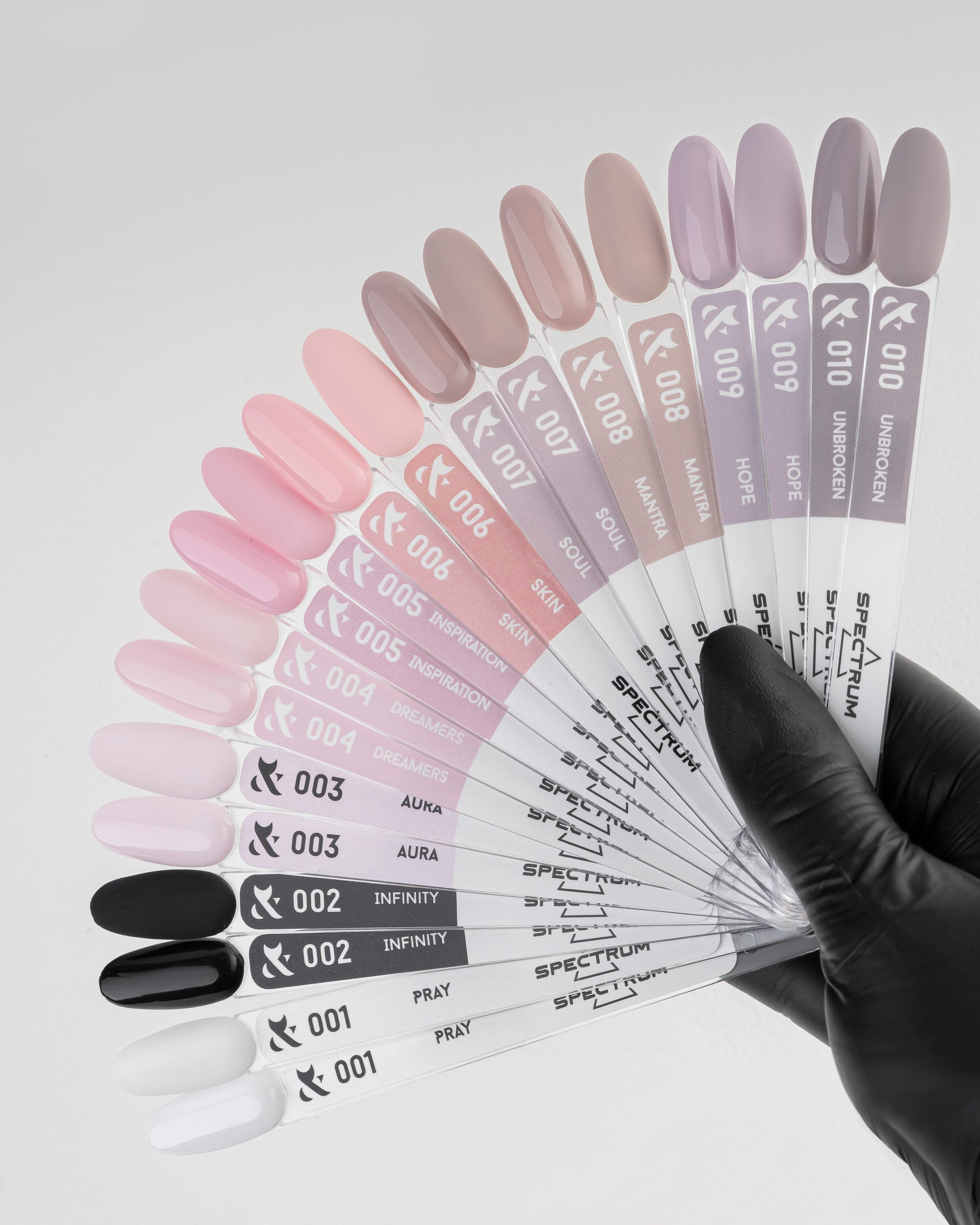 F.O.X SHOT Spectrum 001 & 040 Eyeshadow Set - 5ml Waterproof Long-Lasting Pigmented Makeup for Party, Night Out & Special Occasions