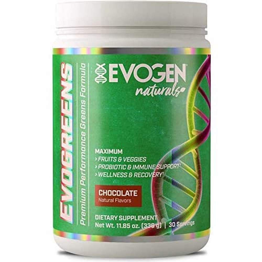 Evogen Evogreens Naturals Berry Superfood Powder - 219g | Organic Greens Supplement for Energy & Digestion | Perfect for Smoothies, Juices & Healthy Lifestyles