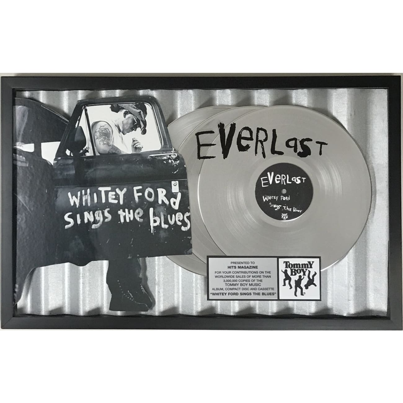 Everlast - Whitey Ford Sings The Blues LP (Tommy Boy Label) | Award-Winning Vinyl Record | Perfect for Music Collectors & Vintage Vinyl Enthusiasts