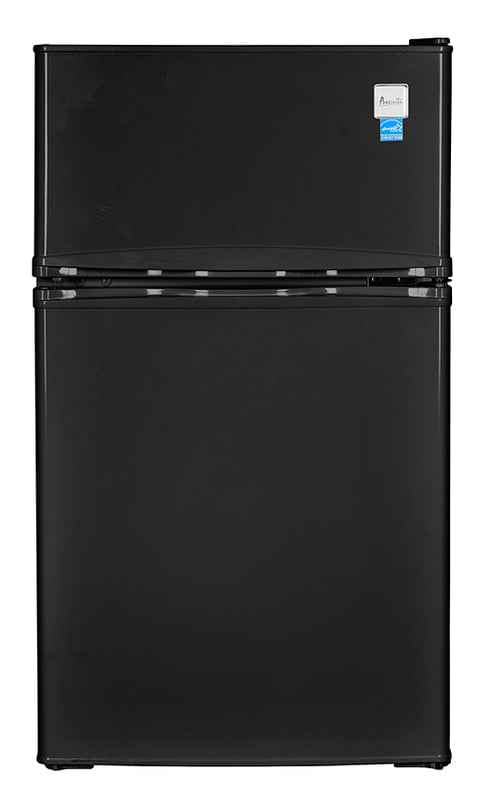 Avanti RA31B1B 3.1 Cu Ft Compact Refrigerator - Black, Energy Efficient Mini Fridge for Dorm, Office, Bedroom or Kitchen | Perfect for Small Spaces & Beverage Storage