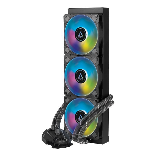 Liquid Freezer II 360mm ARGB AIO CPU Liquid Cooler - Multi Socket Compatible, High Performance RGB Water Cooling System for Gaming PC, Workstation & Overclocking (Black)