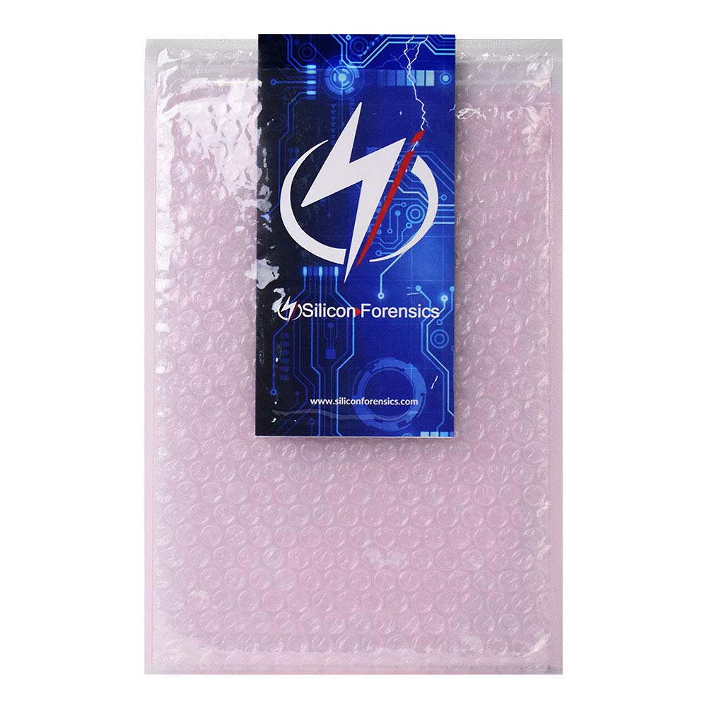 Anti Static Bubble Bags - 100 Pack Resealable Static Shielding Bags for Sensitive Electronics | Reusable ESD Protection | Perfect for Shipping, Storing & Protecting Computer Parts, Circuit Boards & Electronic Components