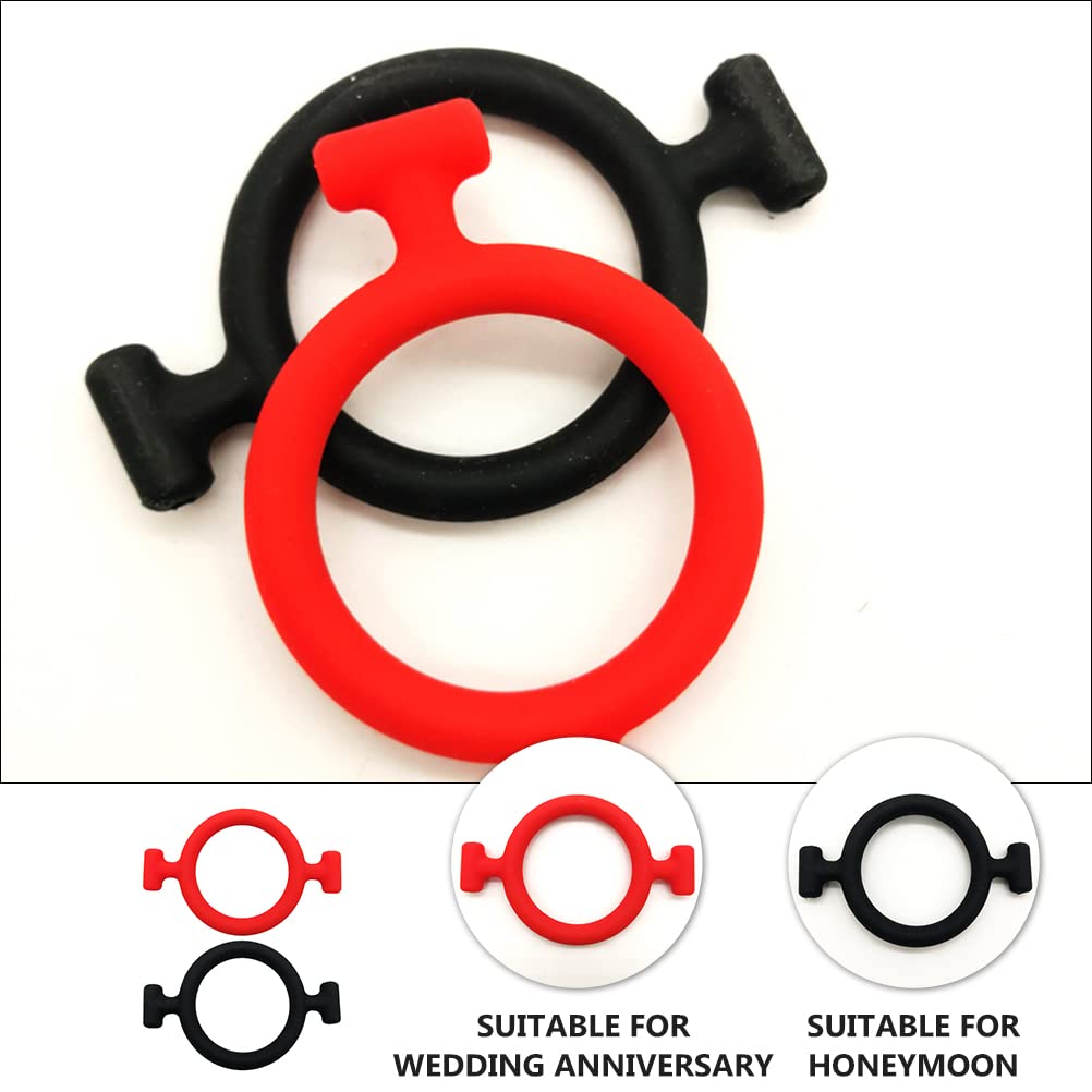 2 Pack Silicone Mouth Gag Sex Toy - Soft & Safe BDSM Gag for Couples, Adults, Women & Men - Perfect for Role Play, Bondage & Sensory Play
