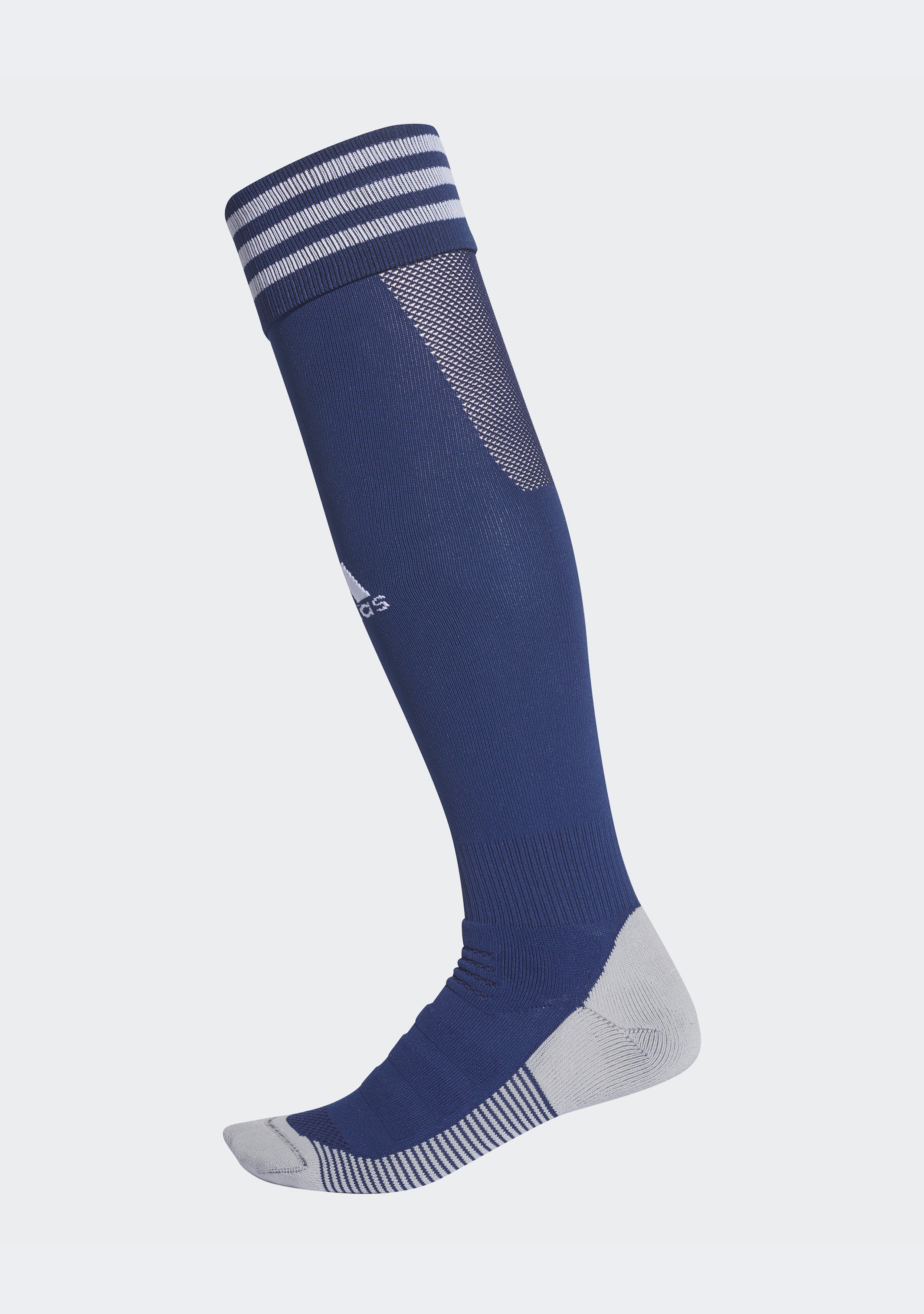 Adidas Adisock 18 Navy Running Socks - Cushioned Athletic Socks for Men & Women - Breathable Performance Socks for Running, Gym, Sports & Everyday Wear