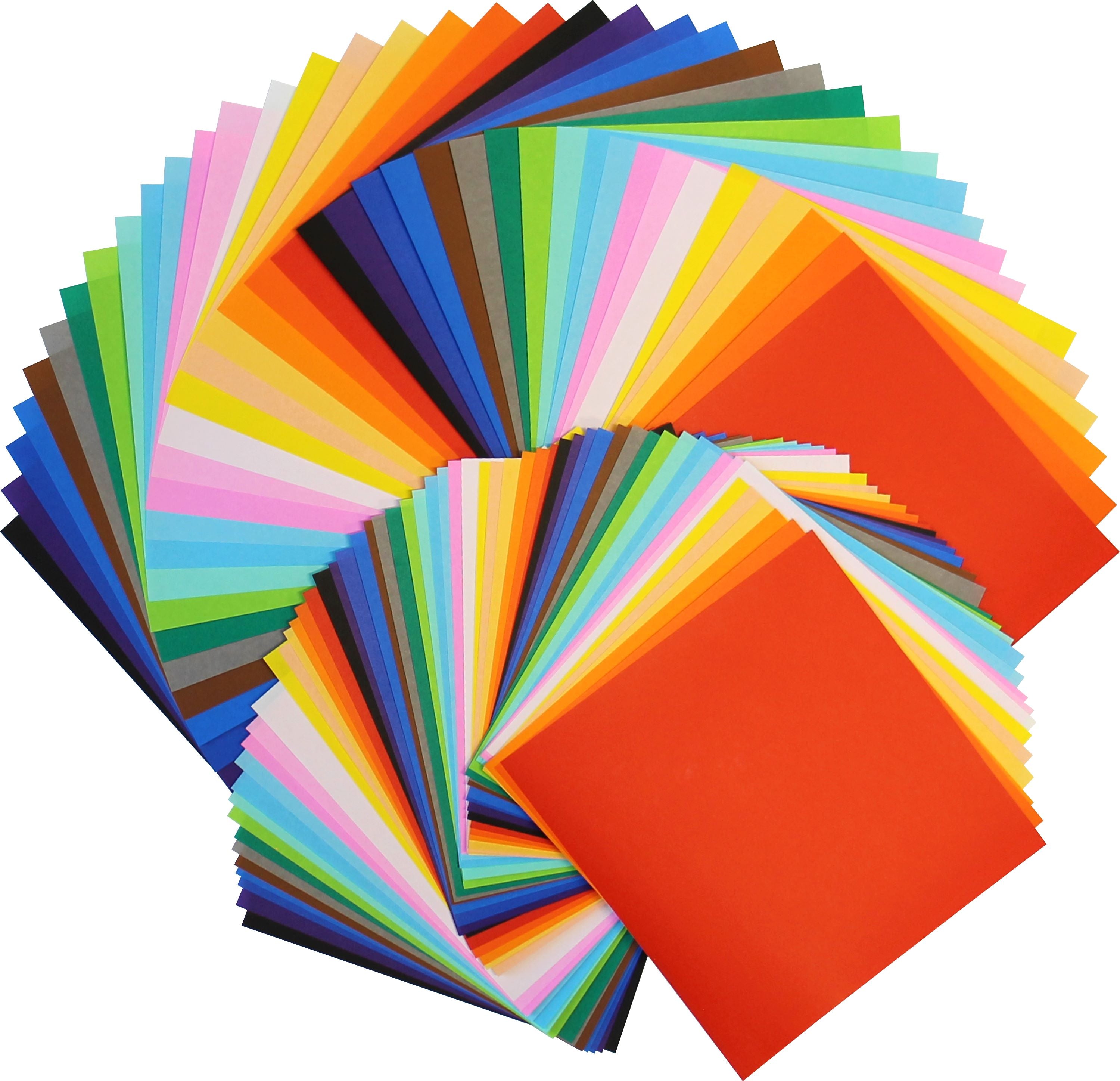 Premium Origami Paper Set - 100 Sheets, 20 Vibrant Colors, 6 3/4 Inches (17cm) Square Sheets - Perfect for DIY Crafts, Gift Wrapping, and Japanese Paper Folding Art Projects