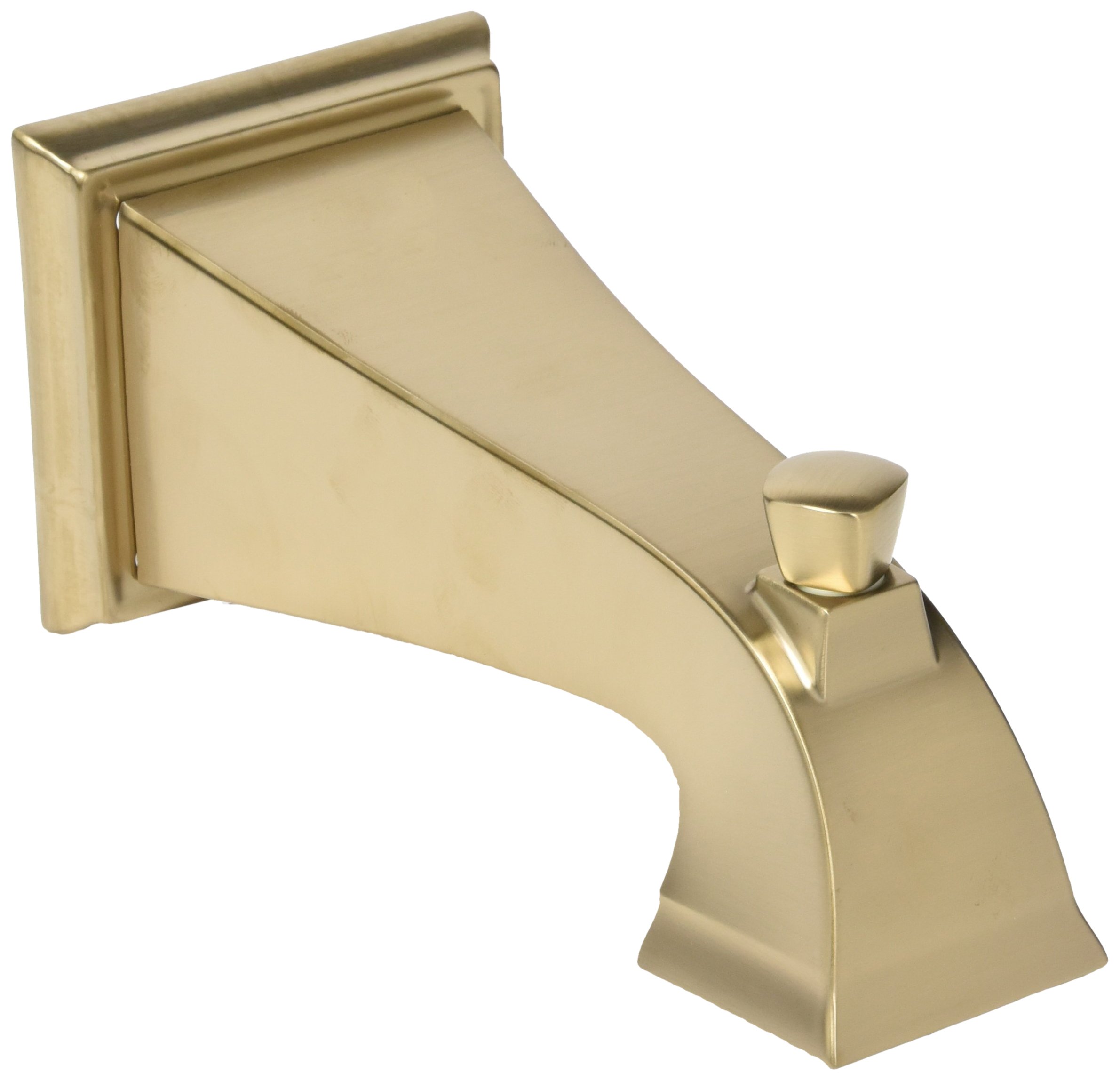 Delta Faucet RP52148CZ Dryden Tub Spout with Pull-Up Diverter in Champagne Bronze - Perfect for Bathroom Renovation & Shower Installation