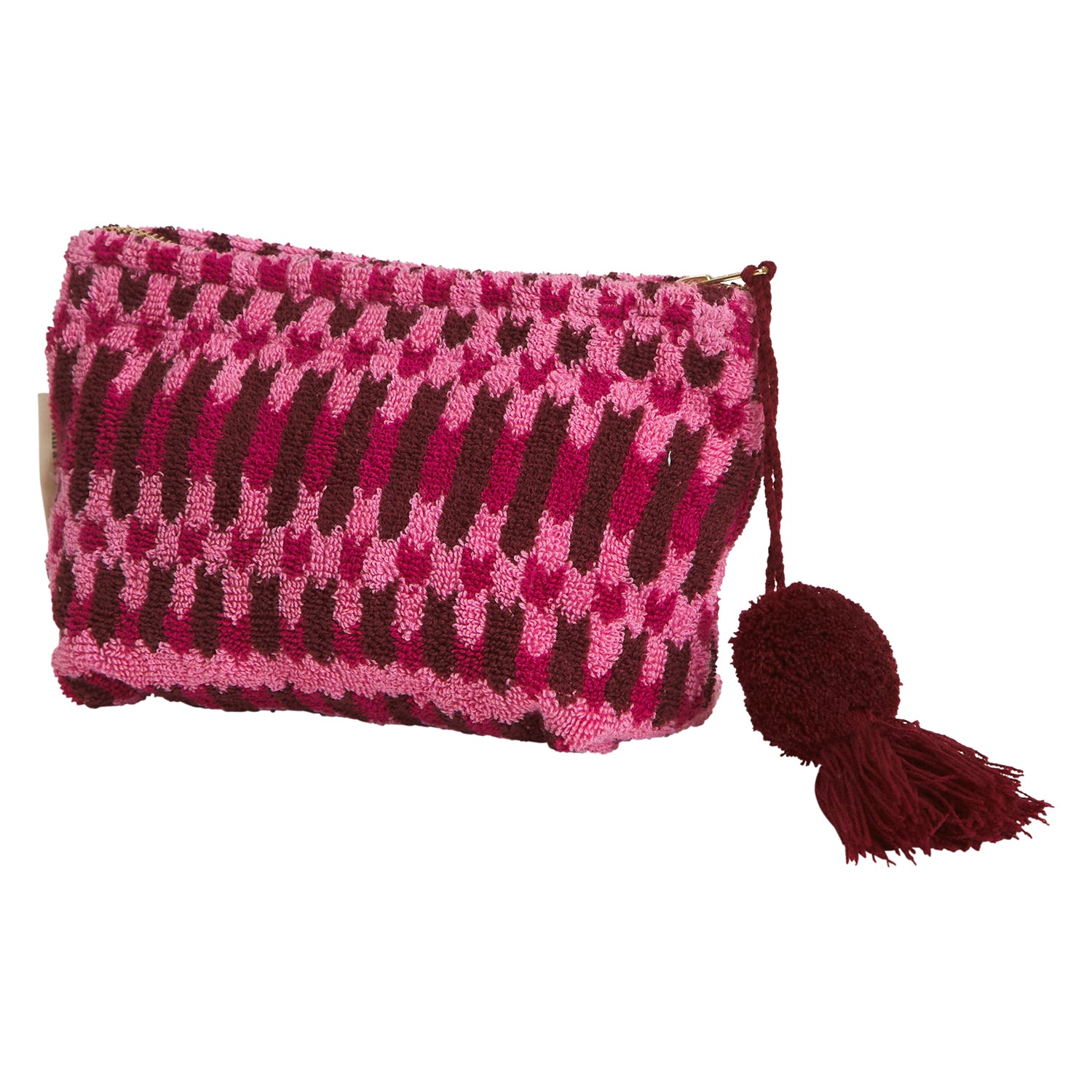 Arlette Terry Pouch - Stylish Crossbody Bag for Women | Cosmo Pink Fashion Accessory | Perfect for Everyday Use, Travel & Parties