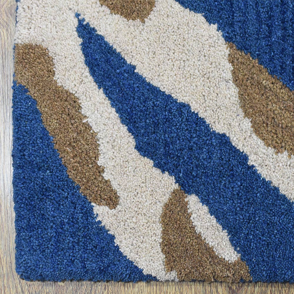Harmony Hand Tufted Wool Area Rug - Soft & Durable Non-Slip Living Room Carpet - Perfect for Bedroom, Nursery, or Office Decor