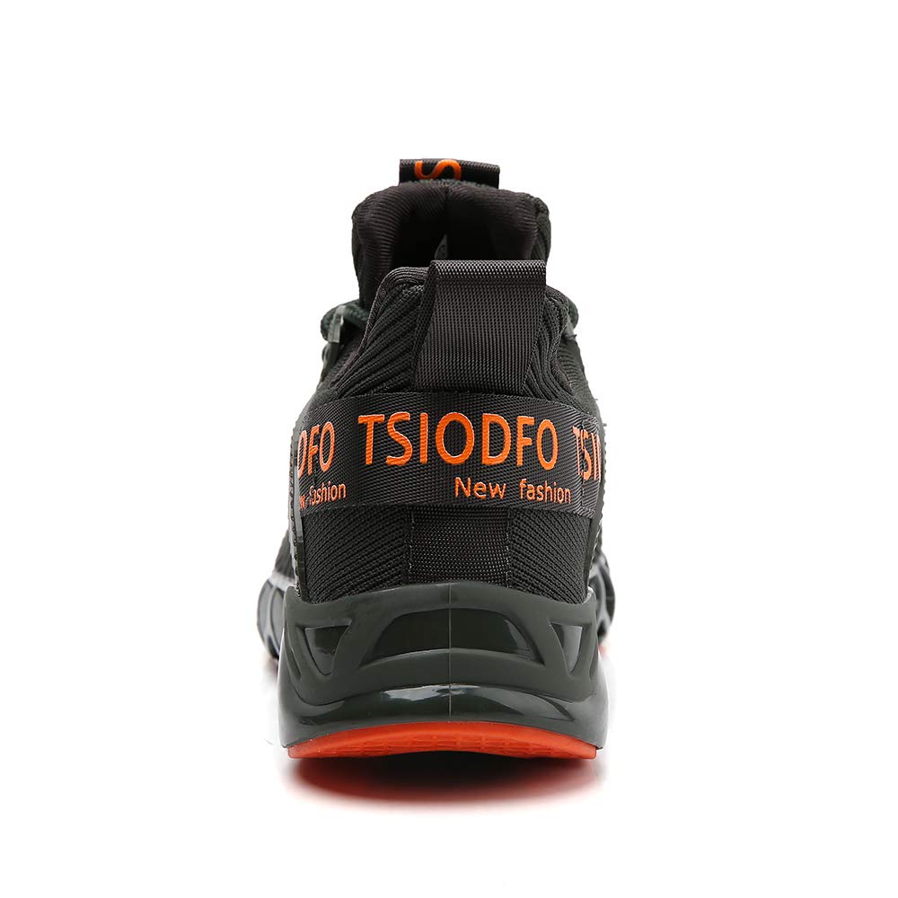TSIODFO Men's Athletic Sneakers - Lightweight Running Shoes for Walking, Tennis & Gym Workouts - Breathable Comfort for Casual Wear & Sports Activities