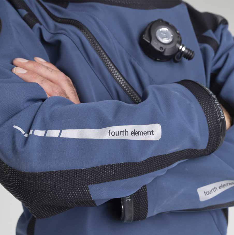 Fourth Element Argonaut 3.0 Stealth Hybrid Drysuit - Premium Scuba Diving Suit for Cold Water Exploration | Perfect for Technical Diving, Cave Diving & Underwater Photography