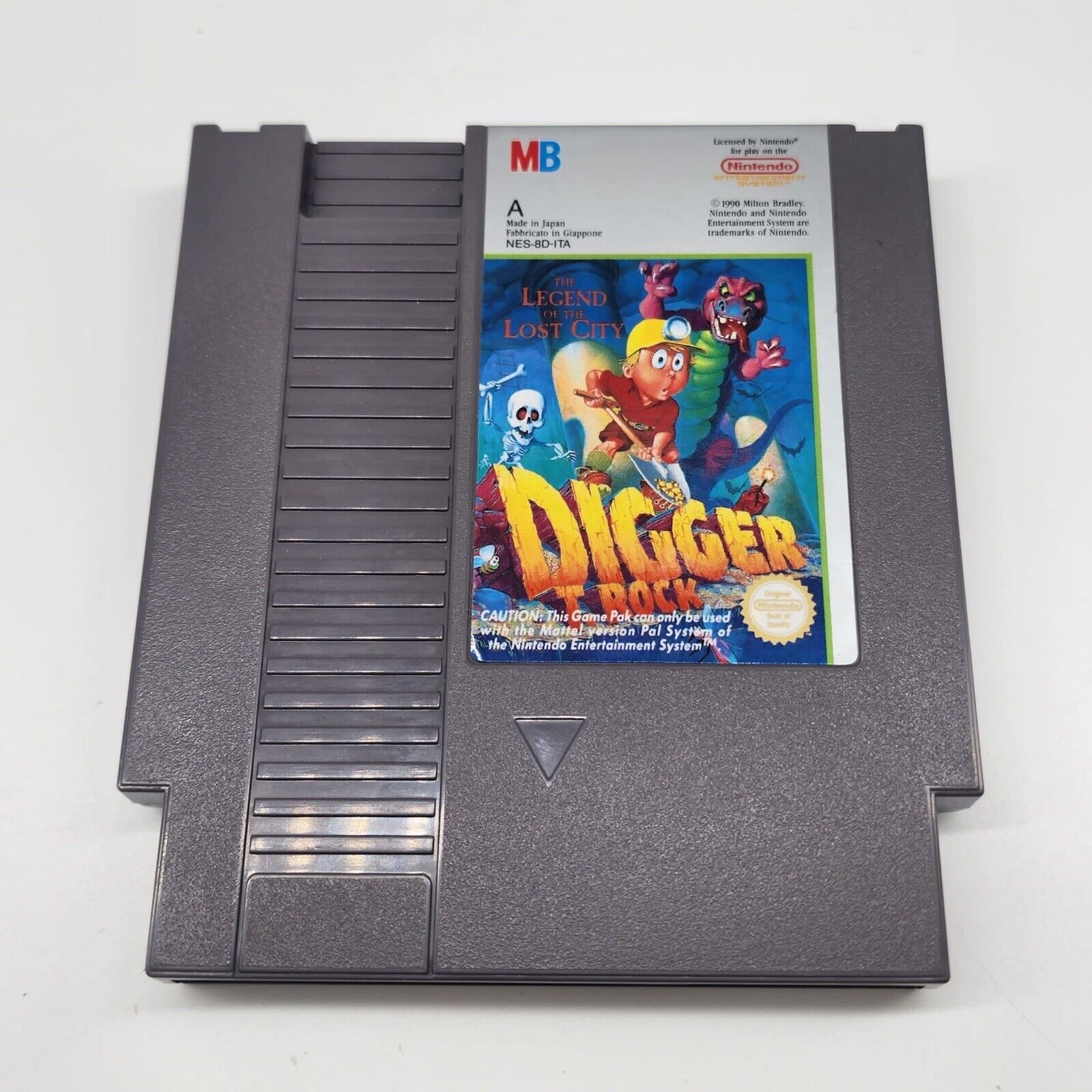 Digger T. Rock NES Game - Complete Boxed PAL Version for Nintendo Entertainment System | Retro Gaming, Collector's Item, 80s Nostalgia Gift