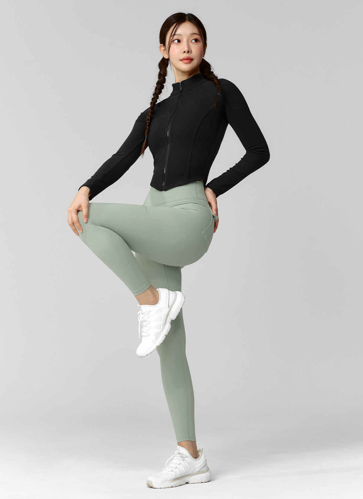 Black Label 360N High Waist Pocket Leggings for Women - Yoga, Running, Gym & Everyday Wear