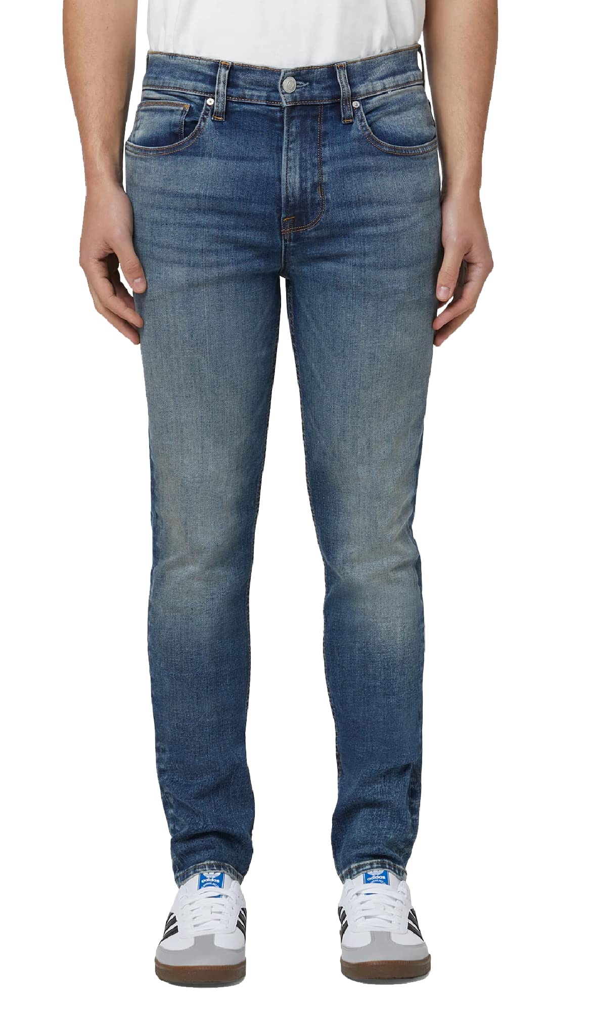 HUDSON Men's Axl Slim Fit Stretch Denim Jeans - Comfortable & Stylish for Casual Wear, Work & Night Out