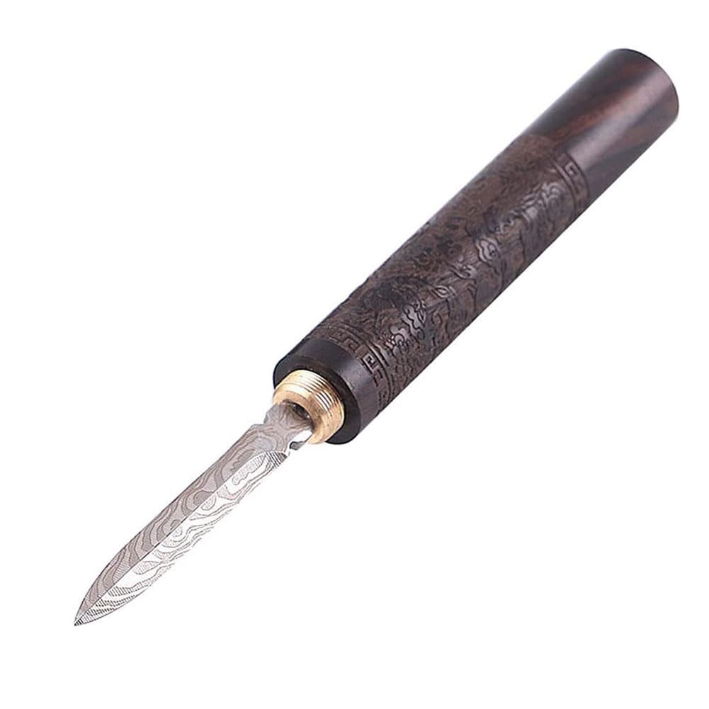 Premium Stainless Steel Ice Pick with Wooden Safety Cover - Durable Ice Chipper for Breaking Ice - Essential Kitchen Tool for Bartenders & Home Use - Perfect for Cocktails, Crushed Ice, and Kitchen Prep