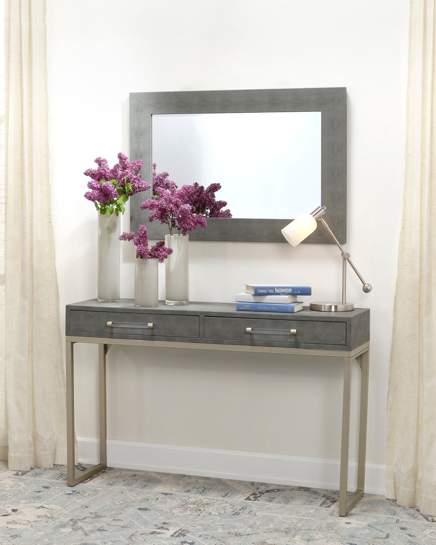 Rectangle Wall Mirror - Modern Frameless Full-Length Mirror for Bedroom, Bathroom, Living Room & Entryway - Durable & Stylish Home Decor