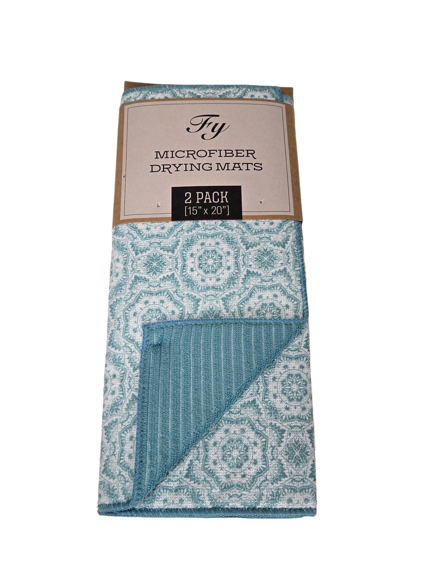 2-Pack Dish Drying Mats - Super Absorbent Kitchen Counter Drying Rack for Plates, Cups & Utensils - Perfect for Dish Racks, Countertops & Sink Areas
