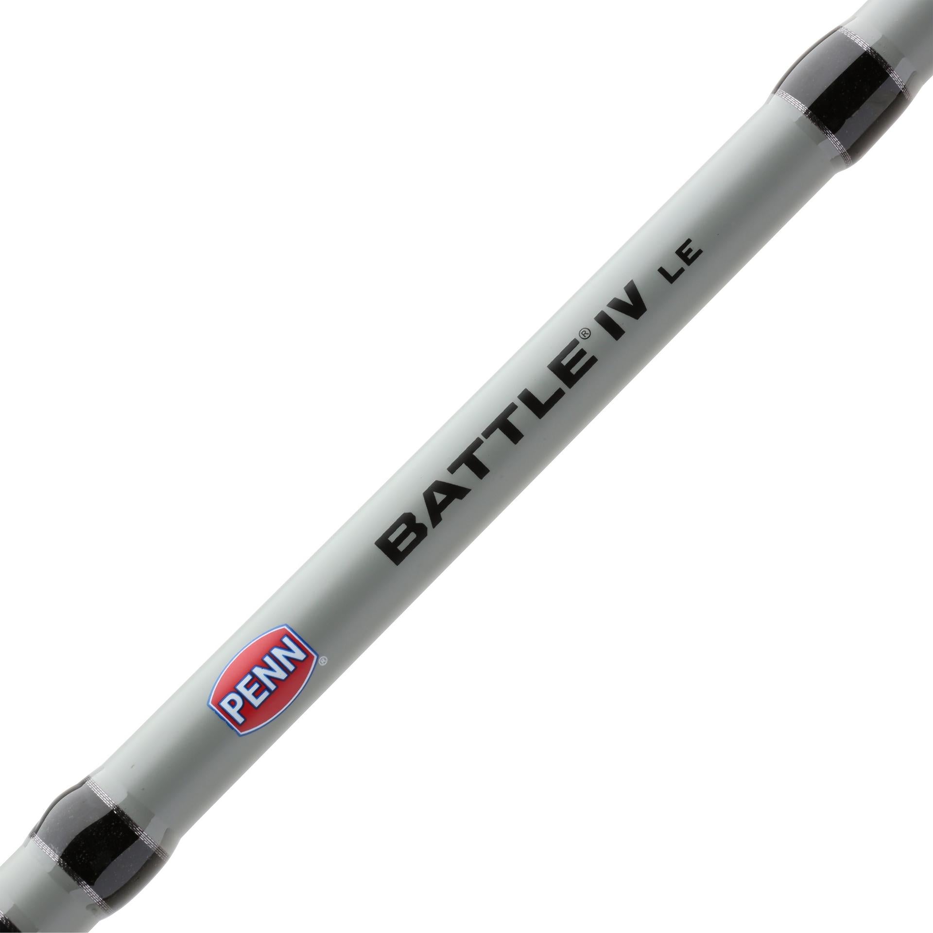 Battle® IV LE Spinning Rod and Reel Combo - Premium Fishing Gear for Freshwater & Saltwater Anglers | Perfect for Bass, Trout, and Offshore Fishing Adventures