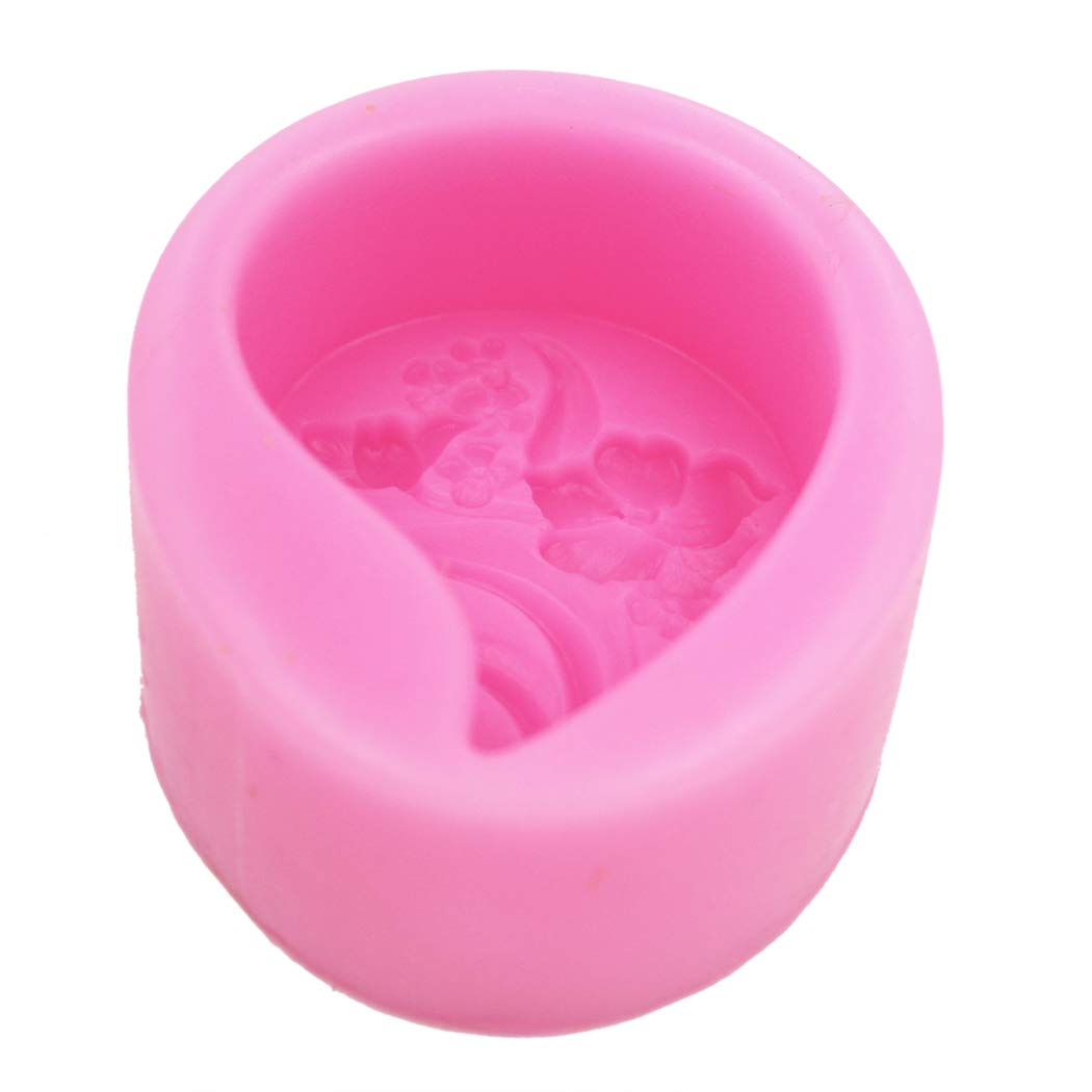 Flower Silicone Soap Molds for DIY Handmade Soap Making - 6 Cavity Craft Molds for Bath Bombs, Candles, Resin Art (Set of 2) - Perfect for Home Spa, Wedding Favors & Gift Making