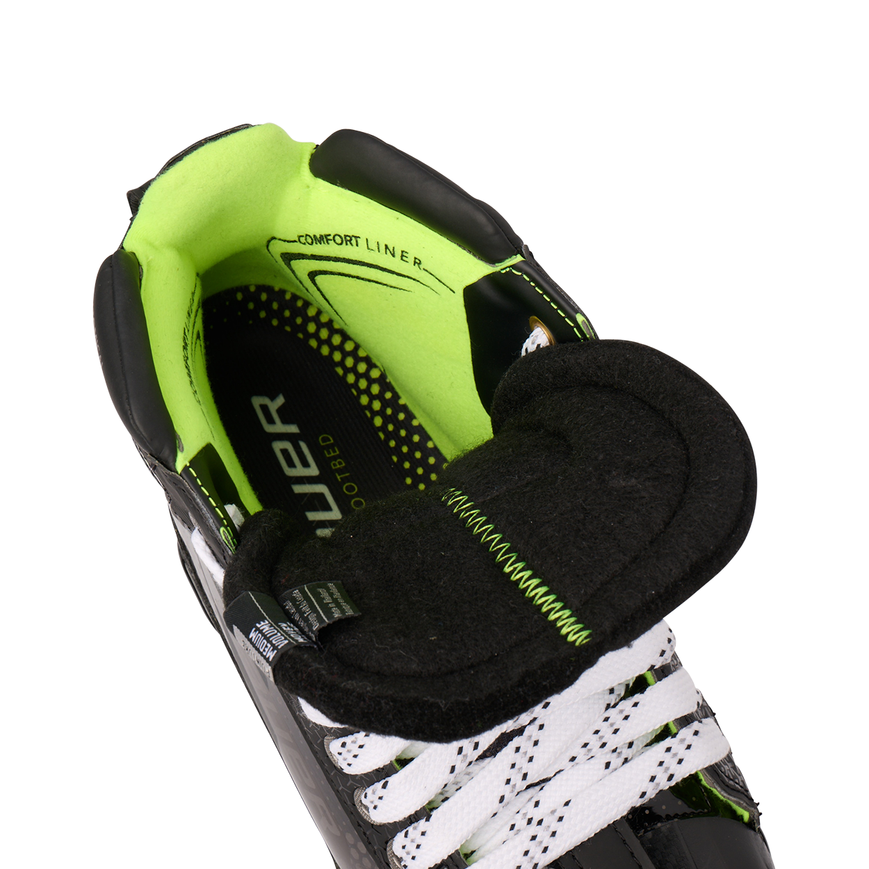 Bauer Elite Goal RH Ice Hockey Skates for Intermediate Players - Perfect for Competitive Play & Practice on Ice Rinks
