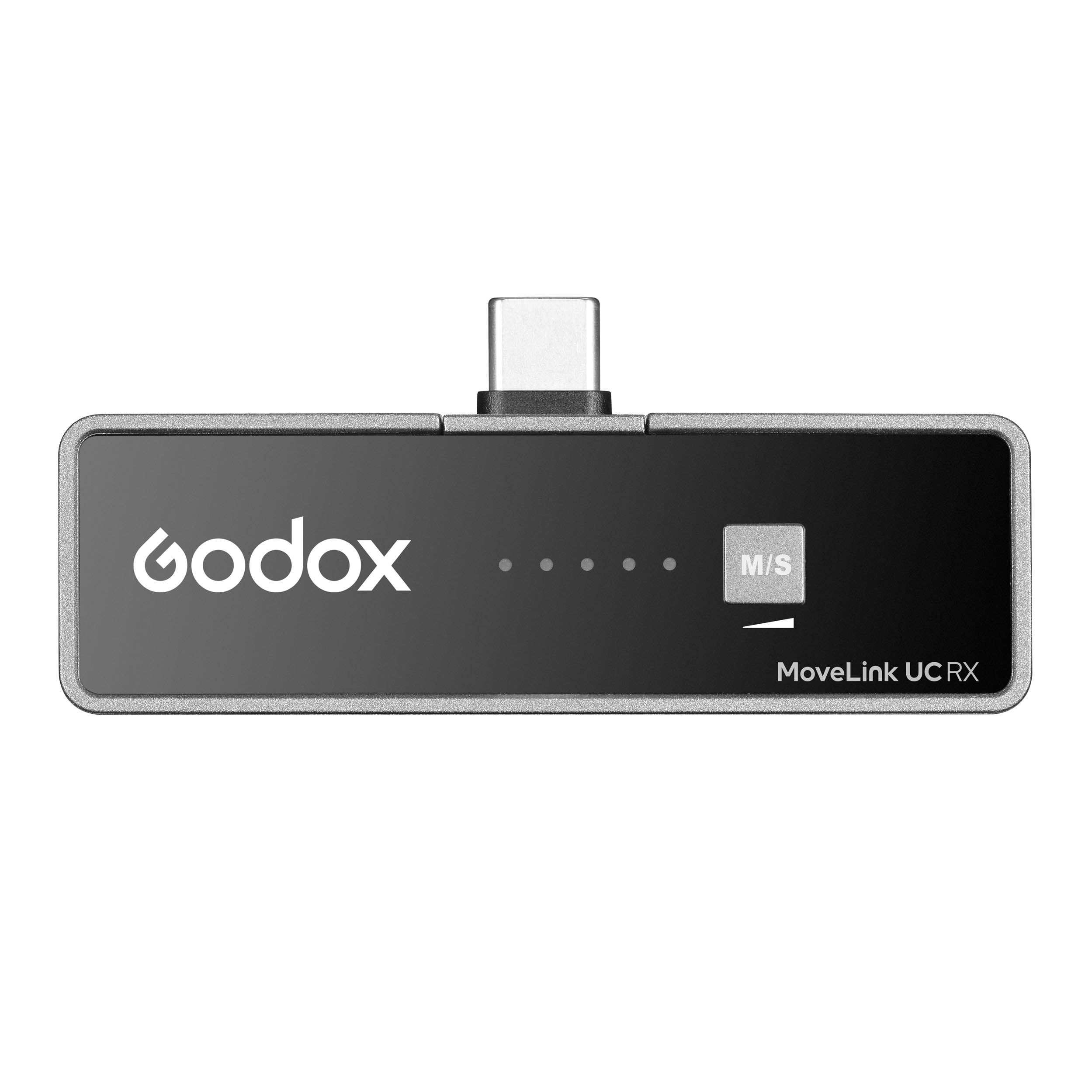 UC RX USB Type C Receiver for GODOX MoveLink 2.4GHz Wireless Mic System - Perfect for Vlogging, Live Streaming & Podcasting