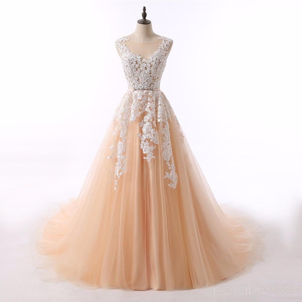 Elegant A-Line Lace Beaded Ball Gown - Long Evening Prom Dress for Sweet 16 Party | Custom Formal Dresses for Homecoming, Prom Night & Special Occasions