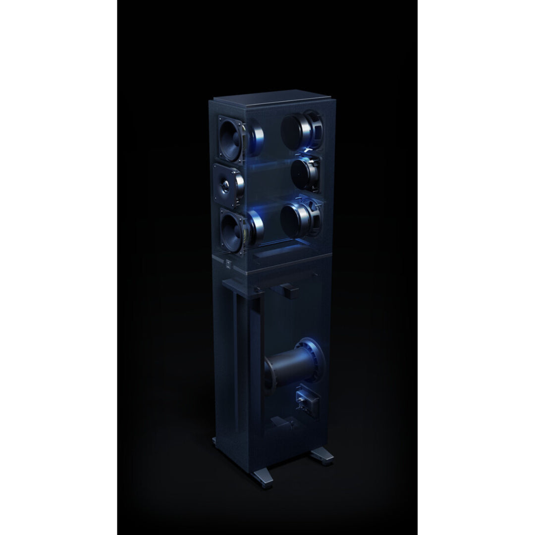 Definitive Technology Dymension DM40 Slim Bipolar Tower Speakers - High Performance Home Theater & Music Sound System for Living Room, Bedroom, and Entertainment Spaces
