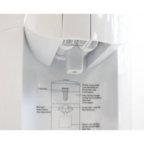 PLA1327 Premium Water Cooler & Purifier - 3-in-1 Hot/Cold/Room Temperature Dispenser with Filtration System for Home & Office Use