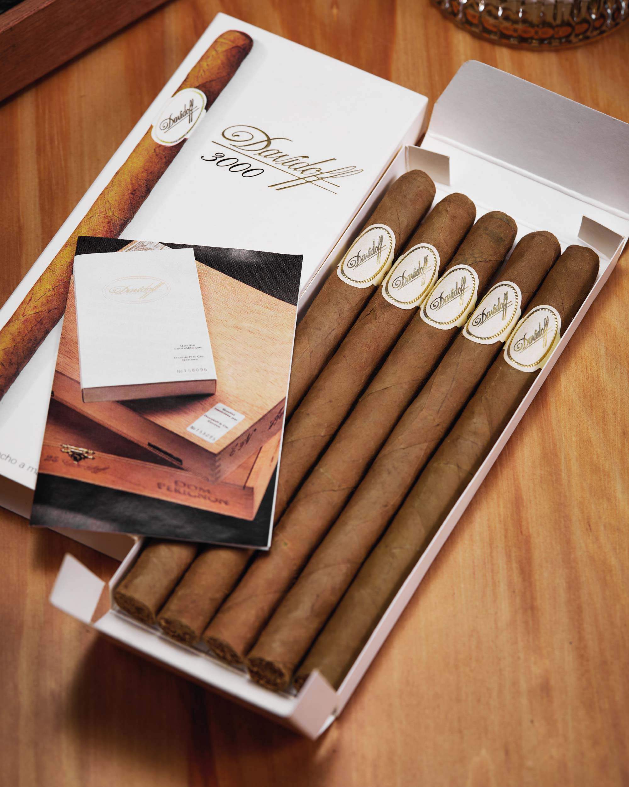 Davidoff 3000 Vintage Cuban Cigars - 5 Pack | Premium Handmade Cigars for Special Occasions & Gifting