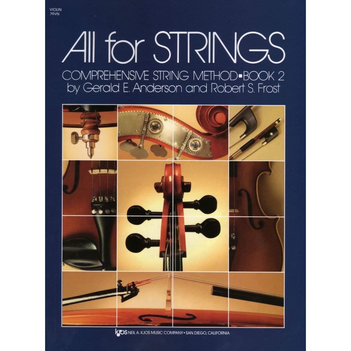 All For Strings Violin Book 2 - Comprehensive Violin Method for Intermediate Students | Perfect for School Orchestra, Private Lessons & Home Practice