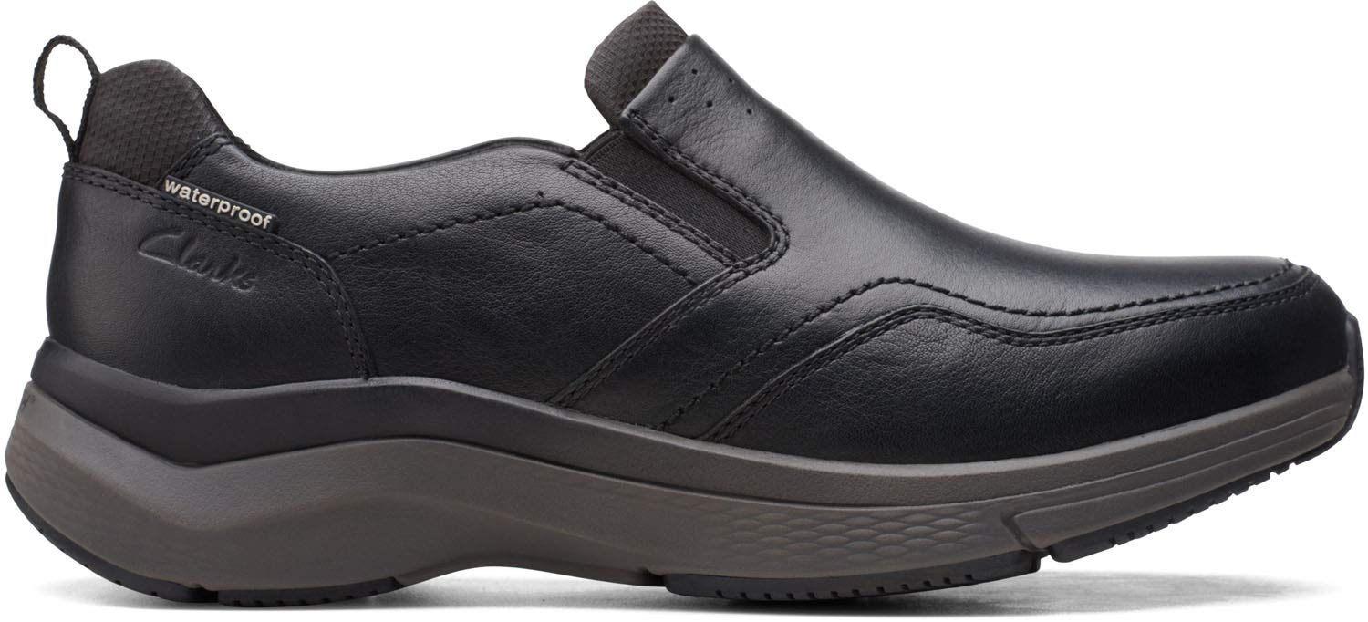 Clarks Men's Wave 2.0 Edge Walking Shoes - Lightweight Comfortable Sneakers for Men with Cushioned Support | Perfect for Walking, Travel & Everyday Wear