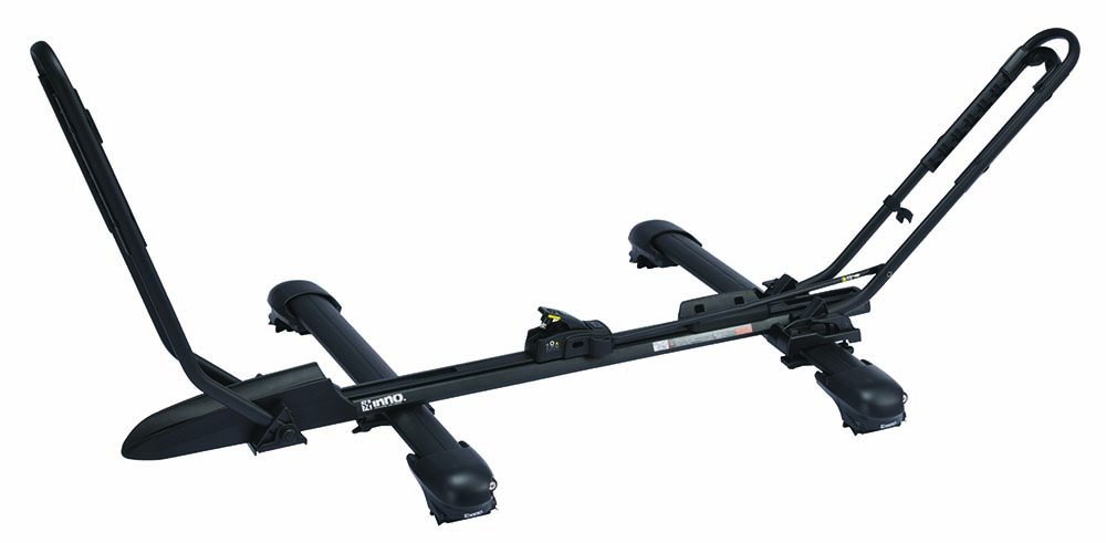 INNO INA389 Universal Bike Mount Tire Holder II Roof Rack - 1-Bike Capacity, Black - Perfect for SUVs, Trucks & Outdoor Adventures