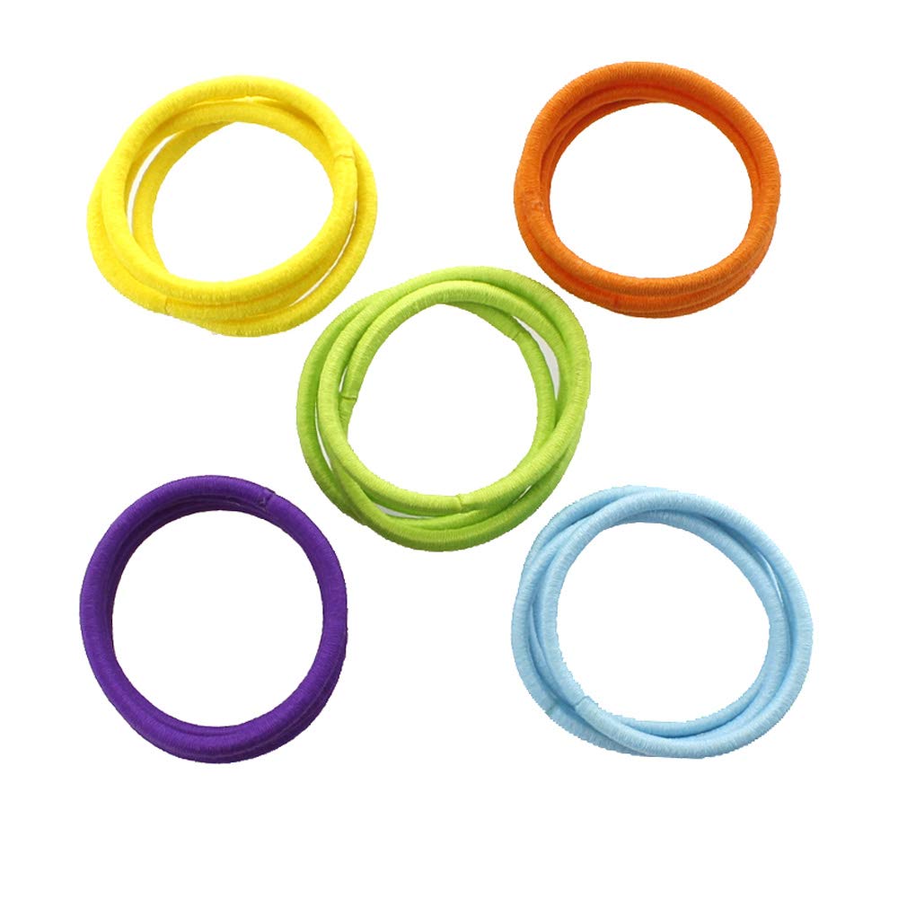 Professional Grade My Lello Hair Elastics & Ponytail Holders - 1000 Pack Metallic Silver Hair Ties for Women | Perfect for Gym, Work, School & Everyday Use