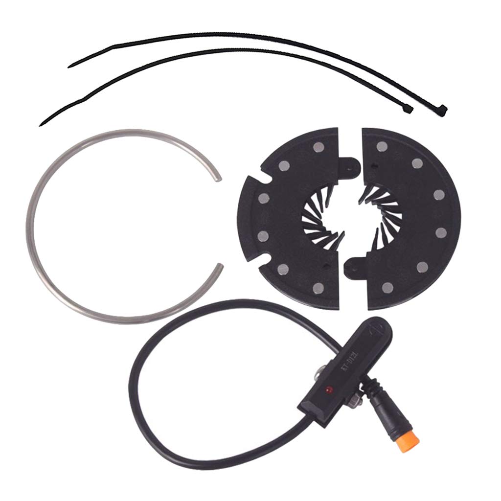 Freneci E-Bike Conversion Kit with PAS Pedal Assist Sensor - Compatible with 12V Power Bikes - Perfect for Commuting, Off-Road & Urban Cycling