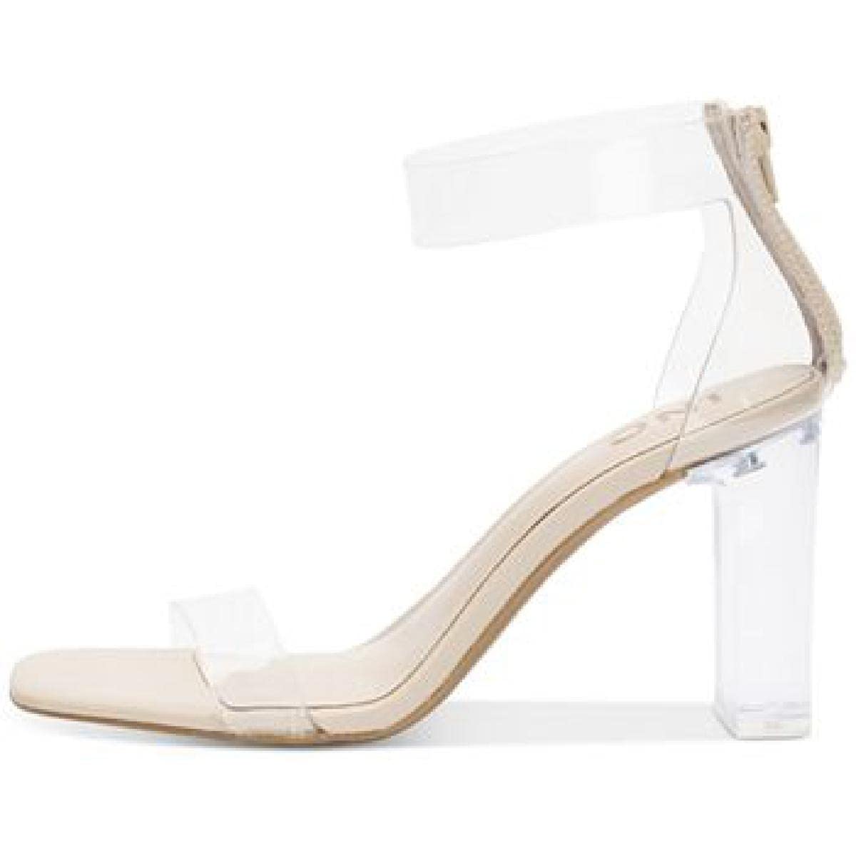 I.N.C International Concepts Women's Makenna Two-Piece Vinyl Dress Sandals - Stylish & Comfortable Heels for Parties, Weddings & Evening Events