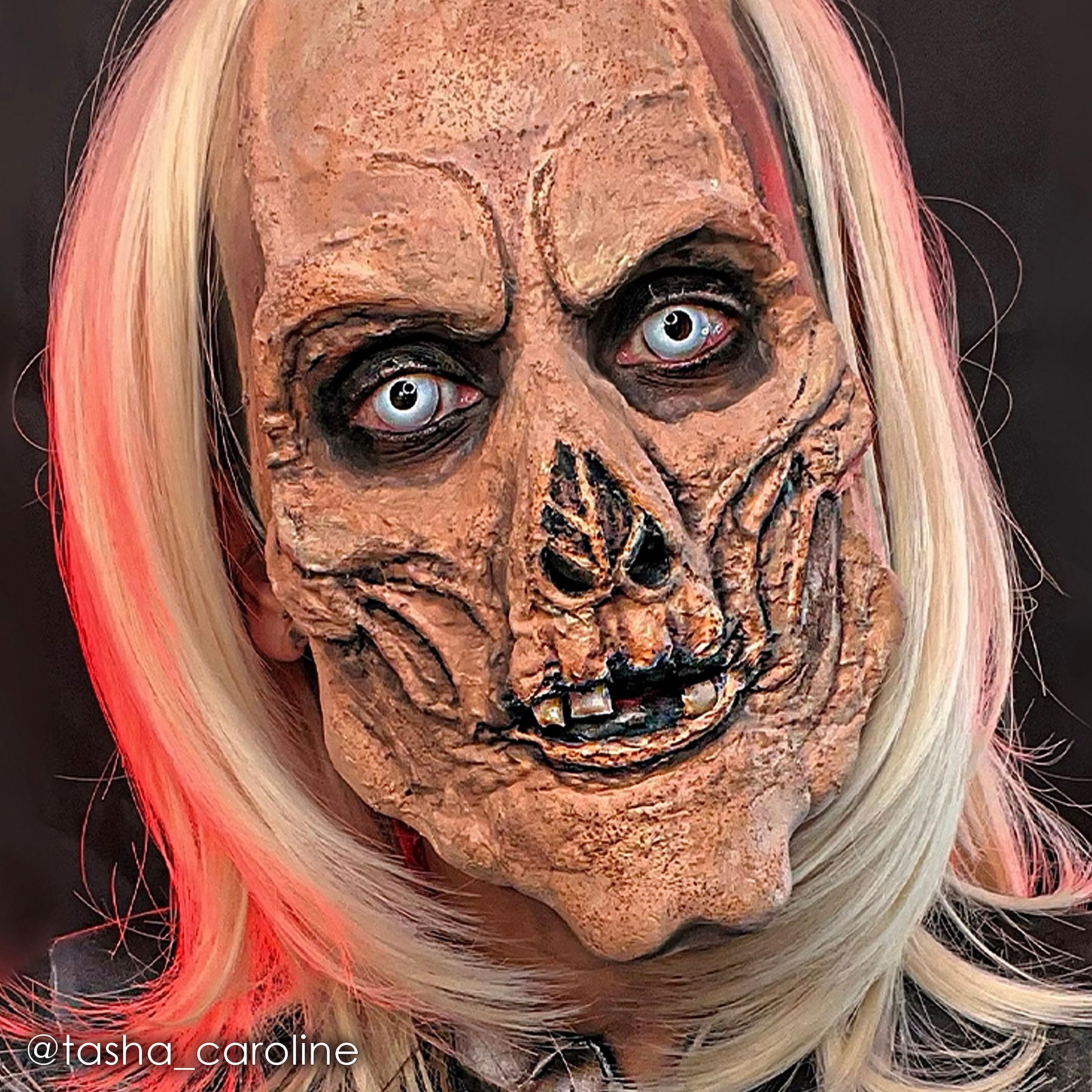 Mehron Liquid Latex for SFX Makeup - Professional Halloween Prosthetic Adhesive - Skin Safe Latex Glue 1 fl oz (30ml) Light Flesh Tone - Perfect for Costumes, Special Effects & Theater Makeup