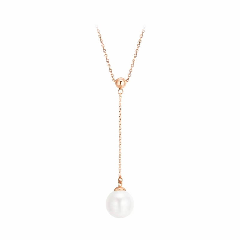 Elegant Freshwater Pearl Drop Pendant Necklace for Women | Classic Jewelry Gift for Her | Perfect for Weddings, Anniversaries & Special Occasions