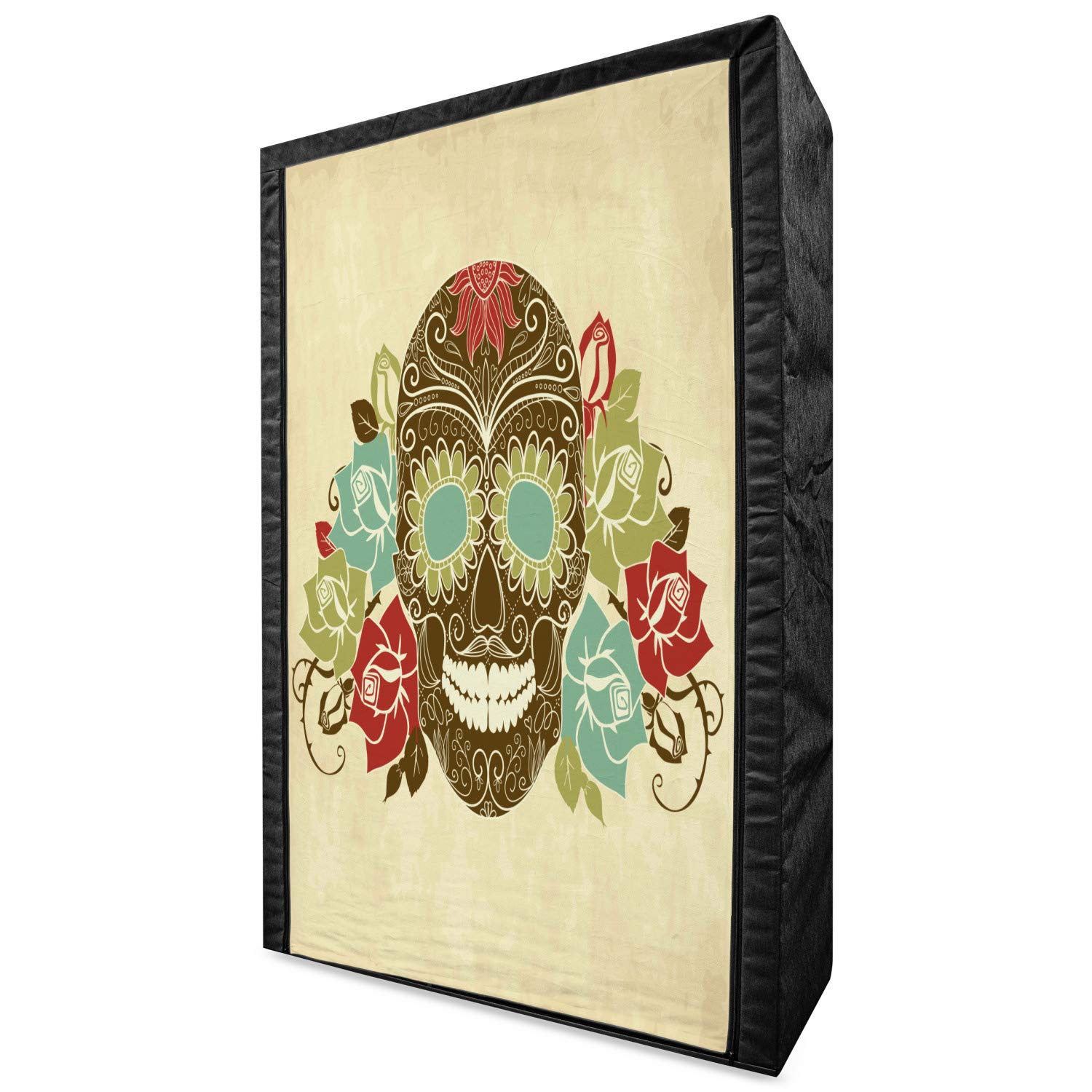 Ambesonne Sugar Skull Fabric Wardrobe - 42.5