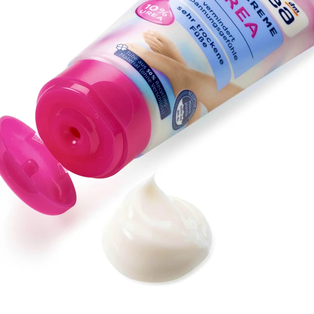 Balea Urea Foot Cream 100ml - Intensive Moisturizing Treatment for Dry, Cracked Feet | German Dermatologist-Recommended Foot Care | Perfect for Pedicures, Diabetic Foot Care & Winter Skin Protection