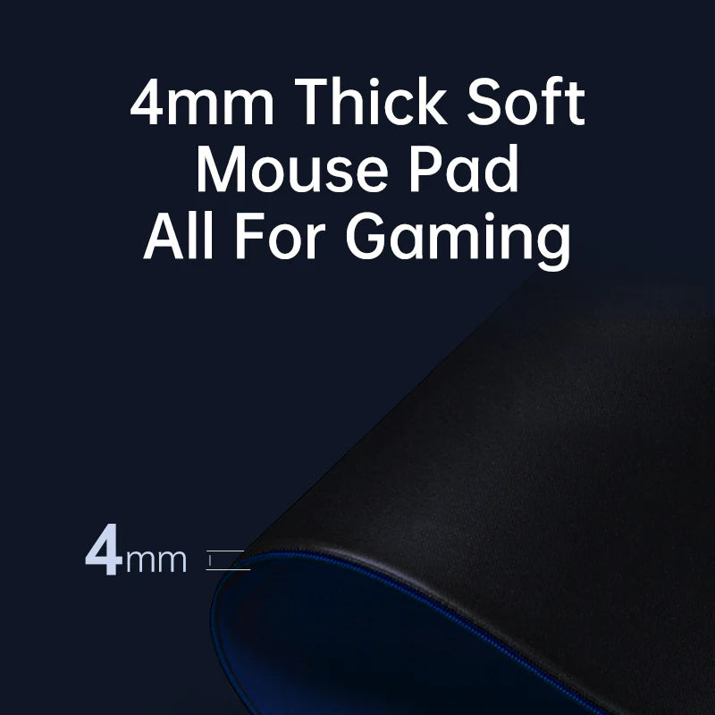 ATK x LEVIATAN Large Gaming Mouse Pad - Non-Slip Rubber Base, Smooth Surface for Precision Control - Perfect for PC, Laptop, Esports & Office Use
