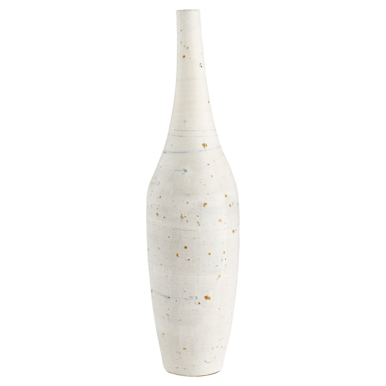 Cyan Design 11410 Gannet Vase - Large Off White Ceramic Vase for Home Decor, Wedding Centerpiece, Living Room & Dining Table Decoration