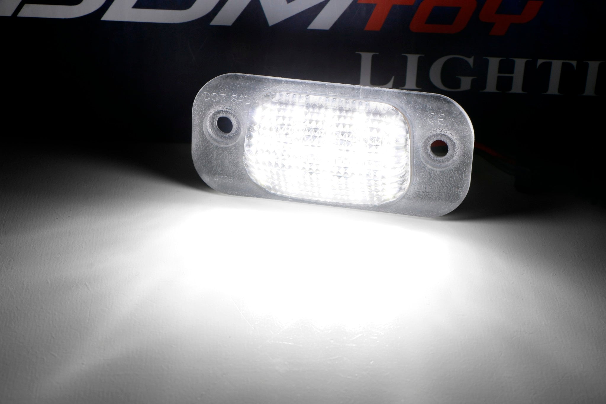 18 SMD White LED License Plate Lights for Volkswagen Euro MK3 Golf & Polo III - Bright Replacement Bulbs for Night Driving & Enhanced Visibility