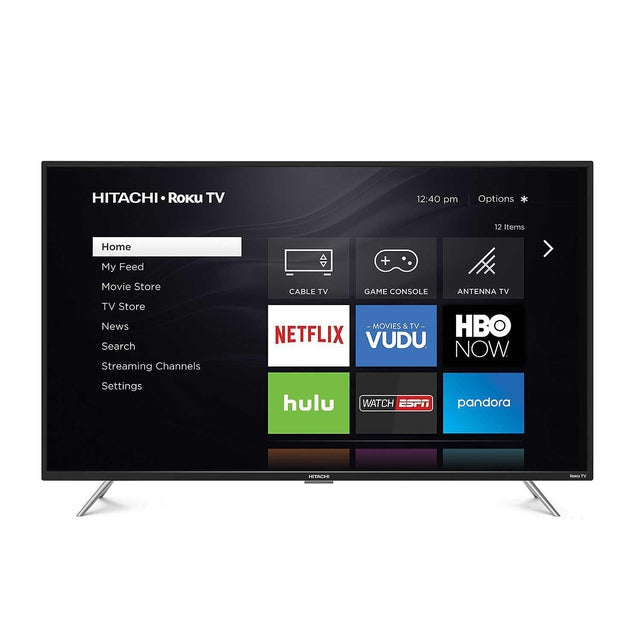 Hitachi 50-Inch 4K Ultra HD Smart Roku TV with HDR (50R81) - Perfect for Home Theater, Gaming & Streaming Entertainment